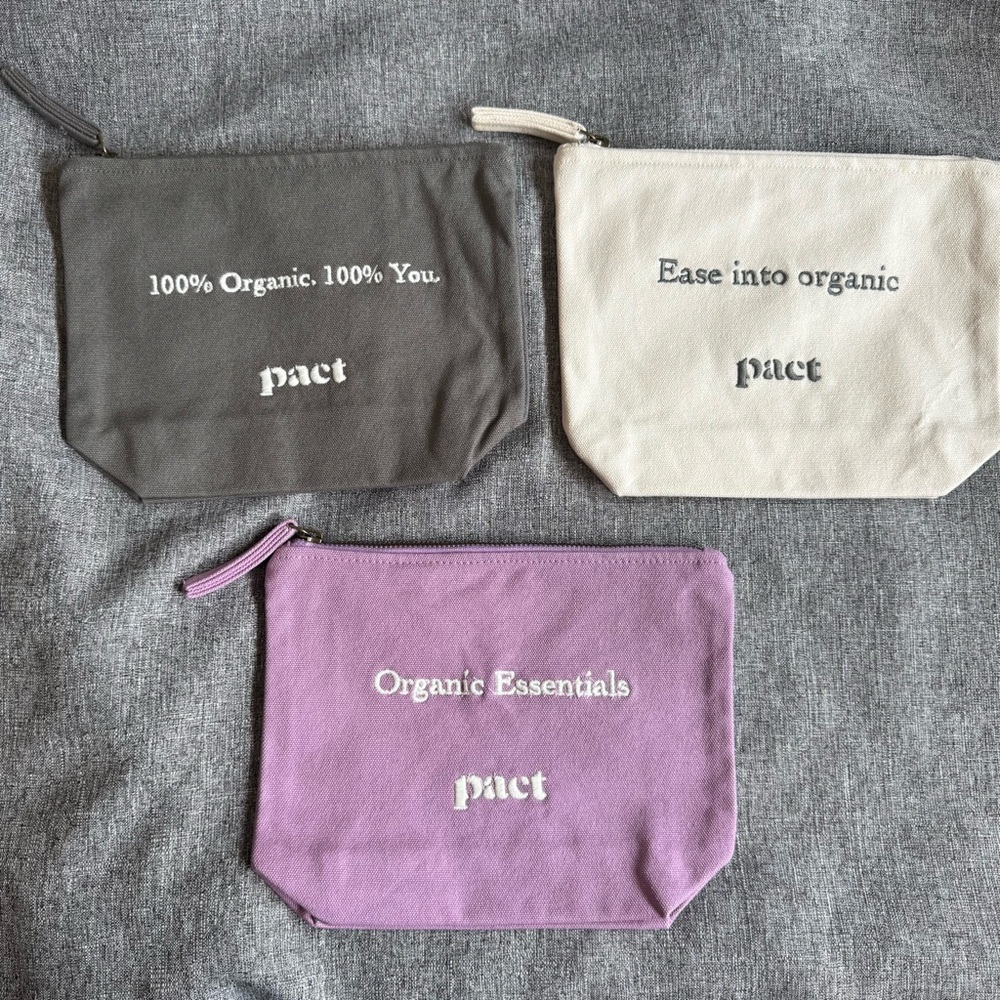 SALE-Pact Travel Pouch 3-Pack NEW - Picture 2 of 10